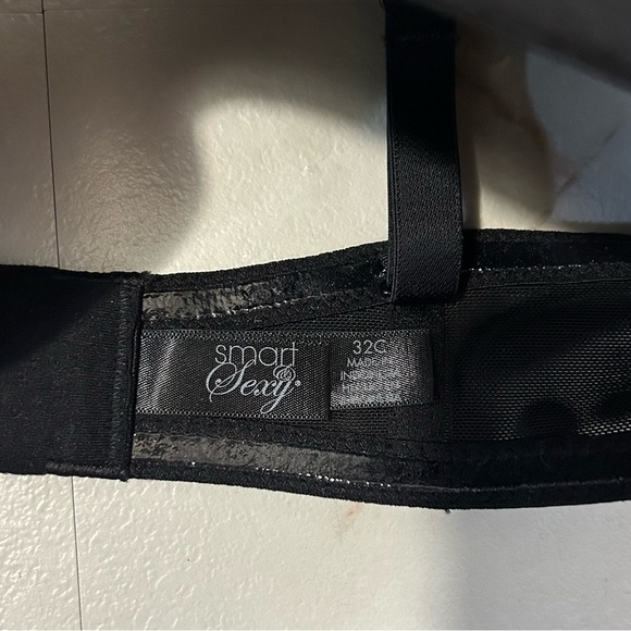 NWT Smart & Sexy Black Strapless Bra Size 32C - Picture 5 of 5